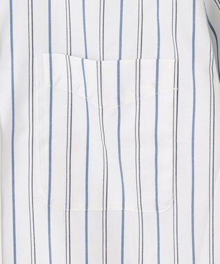 J.PRESS MEN 【WEB・一部店舗限定】PINOXリズムストライプシャツ/B.D. ターコイズブルー系2
