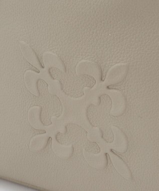 russet エンボスモノグラム2WAYショルダーバッグ(CE-1692) GrayBeige