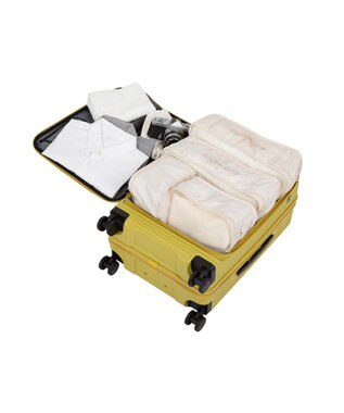 ACE BAGS & LUGGAGE ace. サルートン フロントオープンスーツケース Mサイズ 47～57L 05362 シトラスイエロー