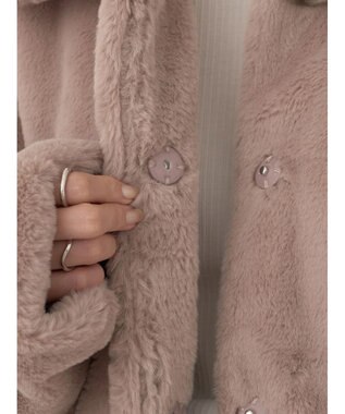 earth music&ecology ファーブルゾン Mocha