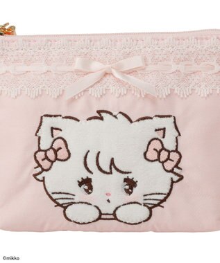Maison de FLEUR Lil ala mode ポーチ Light Pink