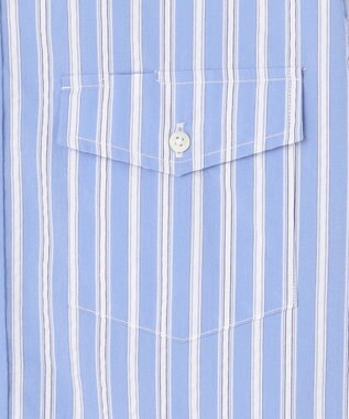 J.PRESS MEN 【WEB・一部店舗限定】マルチストライプシャツ サックスブルー系1