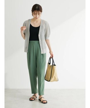 Green Parks ・ＥＬＥＮＣＡＲＥ　ＤＵＥ　テーパードパンツ Green