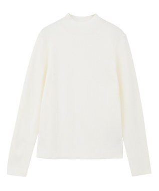 YECCA VECCA ハイネックリブニット Ivory