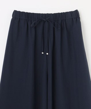 ANY 楽映えガウチョパンツ ネイビー