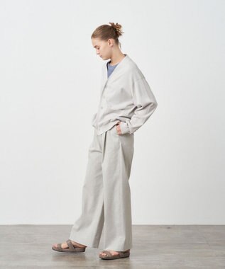 ATON HEAVY HEMP | ストレートパンツ GRAY