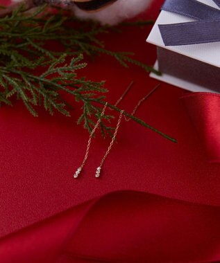 Phoebe 【K10】スウィングビジューアメリカンピアス