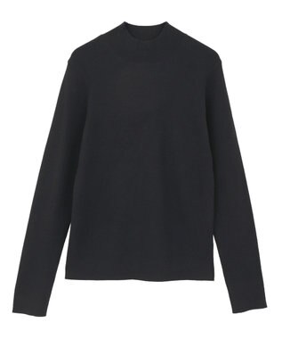 YECCA VECCA ハイネックリブニット Black