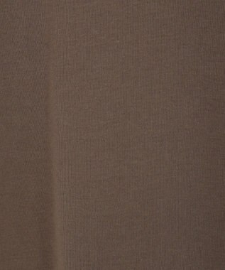 earth music&ecology ドレープデザインカットソー Brown