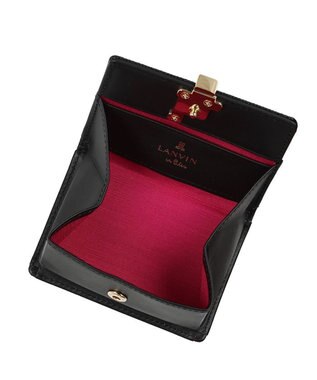 LANVIN en Bleu エルヴィー BOX小銭入れ ブラック