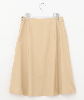 J.PRESS LADIES 【洗える・UVケア・速乾】OXIJEWELストレッチ フレアー スカート キャメル系