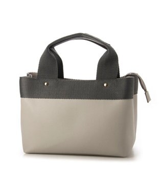 UNBILLION 【訳あり商品】カシュカシュ cache cache / テープディテール2wayパーテーショントート GY