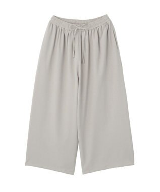 Green Parks イージーケアワイドガウチョパンツ