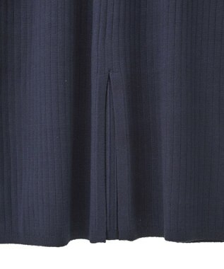 AMERICAN HOLIC バイパチリブヘンリーニットワンピース Navy