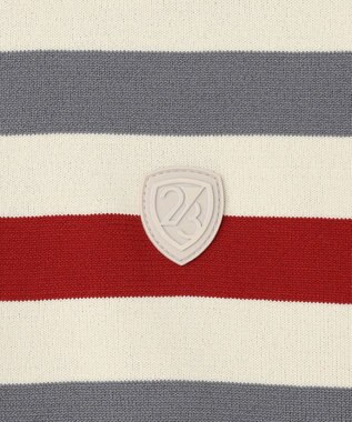 23区GOLF 【WOMEN】リバーシブルニット 防風裏地 2WAY レッド系1