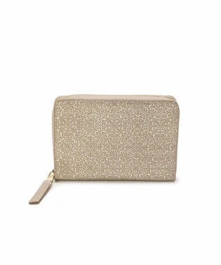 TOPKAPI 【TREASURE TOPKAPI】オリジナル エンボスレザー ラウンド パスポート ケース / 財布 ブロンズ