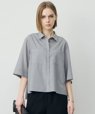 ICB L 【先行予約】ドライクールトロ 5分袖シャツ