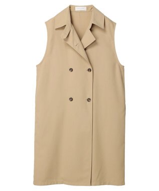 Green Parks トレンチロングジレ Beige