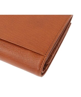 genten ゴートベーシック 二つ折りBOX財布 チャ