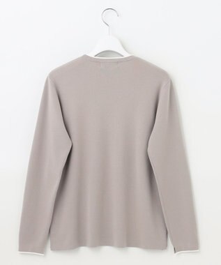 J.PRESS LADIES 【洗える】 レーヨンストレッチフルニードル ニット ベージュ系