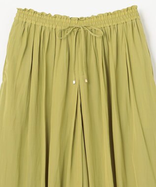 ANY 【洗濯機可能・ウエストゴム】リラックススカーチョ ピスタチオ