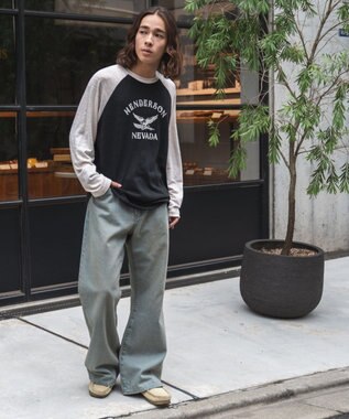 WEGO ヴィンテージロゴラグランLT 柄2