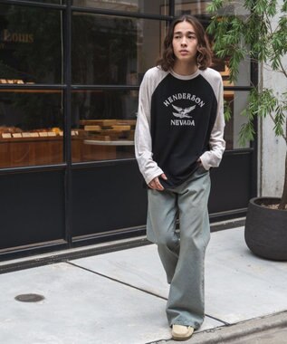 WEGO ヴィンテージロゴラグランLT 柄2