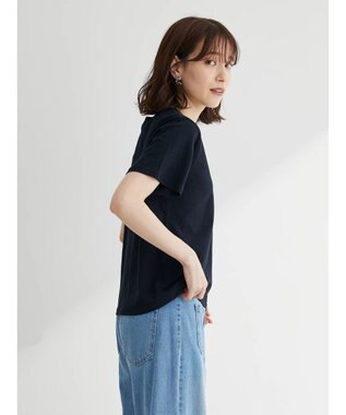 Green Parks ・ＲＡＹ　ＣＡＳＳＩＮ　パールドットロゴＴシャツ Black