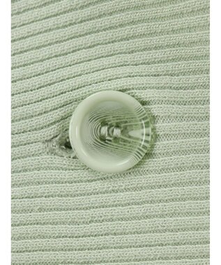 Green Parks ショート丈ミラノリブカーディガン Mint