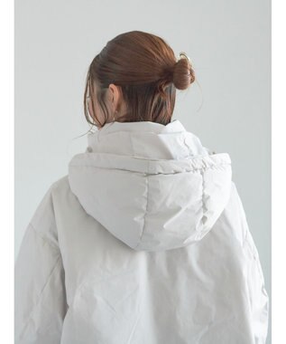 Te chichi 【宮本茉由着用】フードショートダウンジャケット Ｓグレー