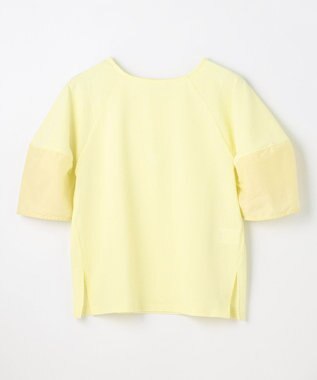 ANY L 【洗濯機可】サッカーランタンスリーブプルオーバー イエロー