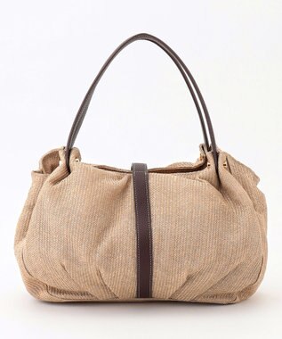 LA BAGAGERIE かごバッグ風 2wayサマートート グレージュ