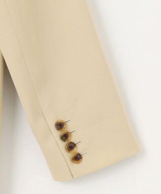 NAVE 【Nave・セットアップ可】ウールポリエステルツイルジャケット ベージュ系