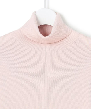 23区 S 【滝沢眞規子さん着用/WEB限定カラーあり】ウーステッドウール リブタートル ニット ピンク系