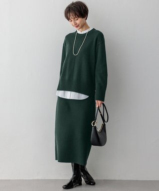 23区 ロングパール ネックレス ホワイト系