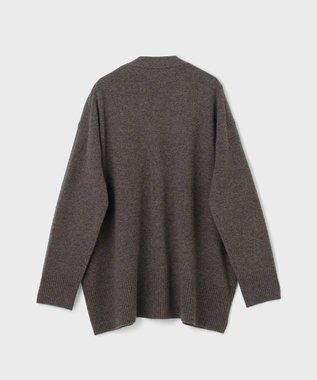 GRACE CONTINENTAL クーマラムニットカーディガン ブラウン