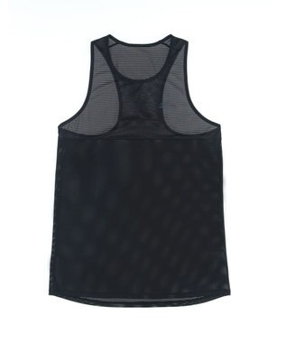 CW-X 【UNISEX】 CW-X ランニングシャツ メッシュ素材 涼しい着ごこち スポーツウェア ノースリーブ ユニセックス DLR160 /ワコール ブラック