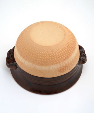 たち吉 【たち吉】伊賀飛びカンナごはん鍋（飴釉）〈１個〉伊賀焼 ブラック