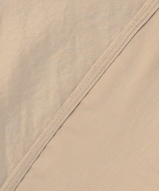 SHARE PARK LADIES ライトタッチ裾テールロゴTシャツ ベージュ系