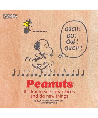 ROOTOTE 8595【スヌーピー】IP.トール.ピーナッツ-9A 04：コーラル