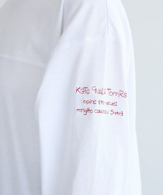 CRAFT STANDARD BOUTIQUE ワンポイント刺繍長袖チュニック White