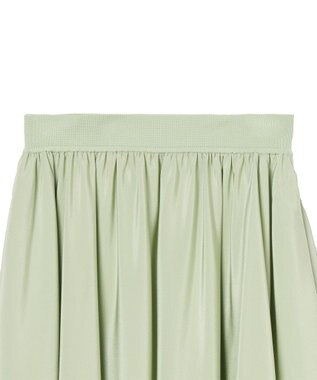 JOSEPH 【洗える】クレープ ド ソワ　ミディスカート Matcha