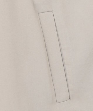 ANY 【洗濯機可能/接触冷感/UVケア/イージーケア】清涼リラックスブルゾン グレージュ