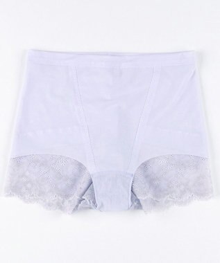 WACOAL オーバーパンツ ショート丈 ヒップアップで脚長シルエット ウエスト部分をすっきり見せる 一枚ばき可能 重ねばきにもおすすめ レディース GRC630 /ワコール パープル