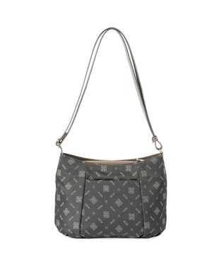 IBIZA モノグラムナイロン　ショルダーバッグ ダークグレー