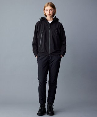 JOSEPH ABBOUD MOUNTAIN 【吸水速乾/通気性】ハイゲージワッフル Ｔシャツ ブラック系