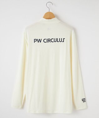PW CIRCULUS 【MEN】【吸湿発熱】ウォーム モックネック カットソー ホワイト系