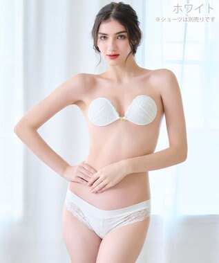 BRADELIS New York 【NuBra / ボリュームアップ】パテッドヌーブラ シーナ ホワイト