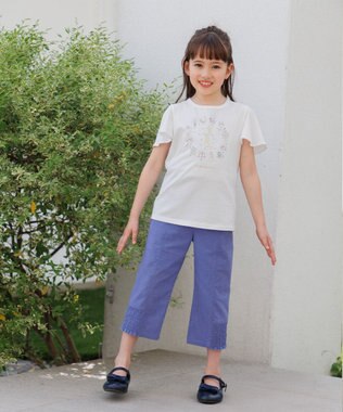 組曲 KIDS 【UVカット加工】【150-160㎝】12星座 Tシャツ オフホワイト