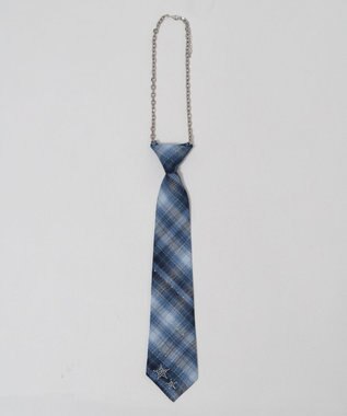 WEGO Lネクタイネックレス ブルー